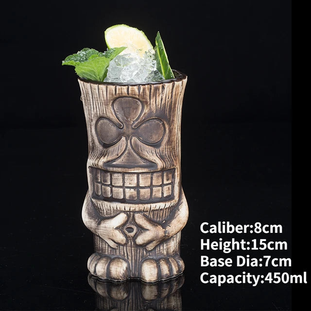 Hawaii Ceramic Tiki Mugs