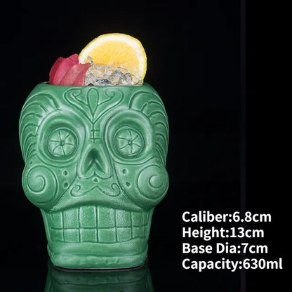 Hawaii Ceramic Tiki Mugs