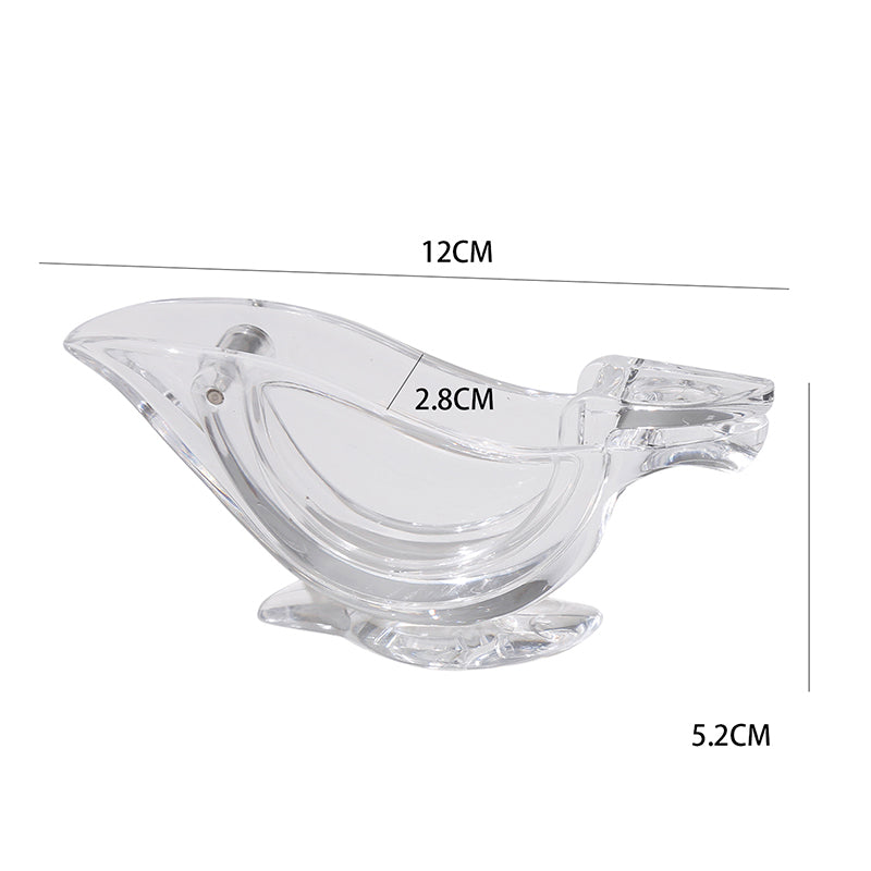 Transparent Bird-Shaped Citrus Juicer